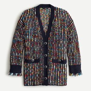 J. Crew Tweed Cardigan